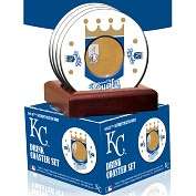 Product Image. Title Kansas City Royals Coasters with Game Used Dirt 