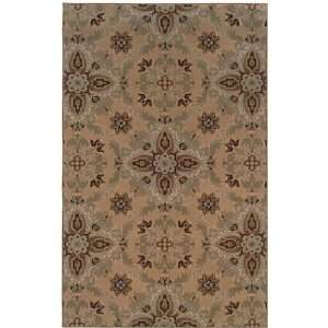  OW Sphinx Ariana Gold / Green Rug Transitional 8 Round 