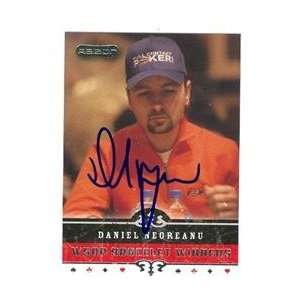    Daniel Negreanu autographed Poker Trading Card 