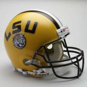  LSU Tigers Mini Replica Riddell Unsigned Helmet Sports 