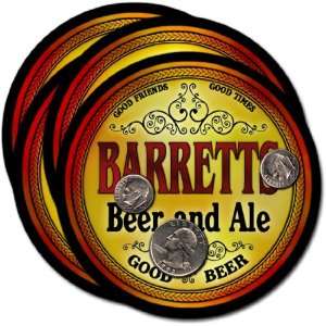  Barretts, GA Beer & Ale Coasters   4pk 