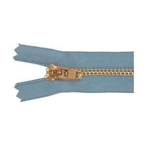  American & Efird Jean Zipper 7 Faded Blue 1607 A575; 3 