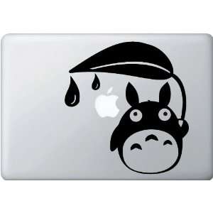  Totoro in the Rain   Vinyl Laptop or Macbook Decal 