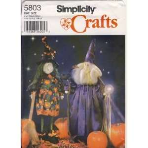 Simplicity Sewing Pattern 5803   Use to Make   Halloween Decorations 