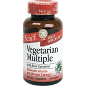  Vegetarian Multiple 120 Capsuleslets Schiff Vitamins 