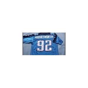  AUTHENTIC ALBERT HAYNESWORTH TITANS JERSEY SIZE 52(XL 