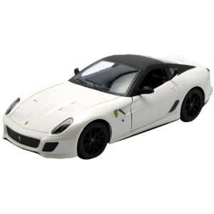  2011 2012 Ferrari 599 GTO White 1/18 Toys & Games