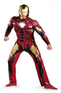 Iron Man 2 Classic Muscle Adult Halloween Costume  