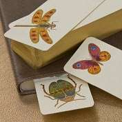 Product Image. Title Hand Painted Glorious Bugs Bookmark Set (Set of 