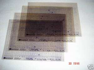 PEUGEOT 306 N3 PARTS MICROFICHE SET OF 4   05/1998  