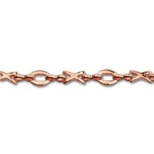  Copper Plated XOXO Jewelry Chain Arts, Crafts & Sewing