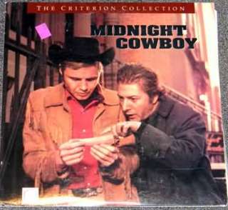 MIDNIGHT COWBOY Criterion Laserdisc 2 LD  