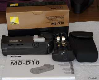 Genuine Nikon MB D10 Multi Power Battery Pack    120212