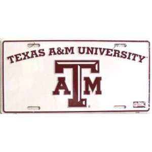   799 Texas A & M University College License Plate   2159 Automotive