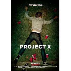  PROJECT X 27X40 ORIGINAL D/S MOVIE POSTER 