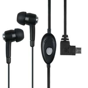  Pro Executive Black Stereo Handsfree Headset Mic Ear Plugs 