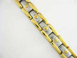 Mens Stainless Steel Magnetic Bracelet Variations  