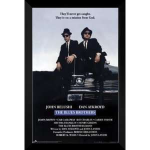  The Blues Brothers FRAMED 27x40 Movie Poster