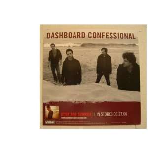  The Dashboard Confessional Poster 2 sided Band Shot 