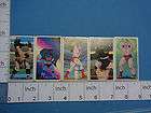 Kinnikuman Menko Card 5pcs Amada Japan Very Rare(6