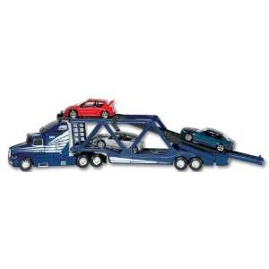 Daron Action City Car Carrier with 3 Vehicles Toys 