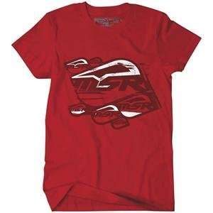  MSR Scheme T Shirt   Large/Red Automotive
