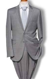 Valentino $1595 Solid Light Gray 2BT 140s Mens Suit  