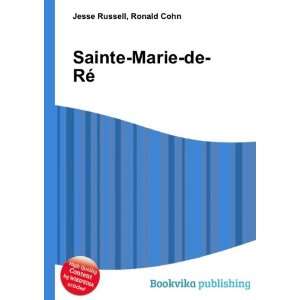  Sainte Marie de RÃ© Ronald Cohn Jesse Russell Books