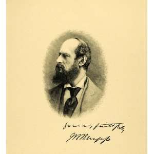  1887 Wood Engraving John Bagnold Burgess Artist Painter 