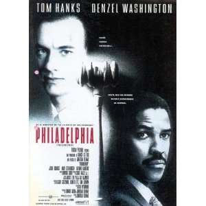   27x40 Tom Hanks Denzel Washington Antonio Banderas