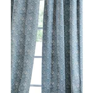  Haight Stonewash Printed All Cotton Curtains and Drapes 