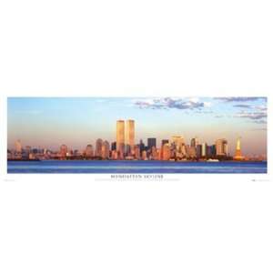  Manhattan Skyline   Poster (61.6x21)