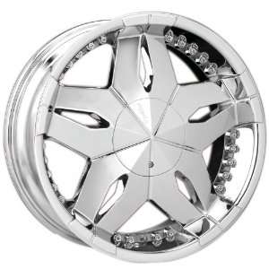    Pinnacle Lusir Chrome Wheel   (20x8.5 / 6x4.5) Automotive