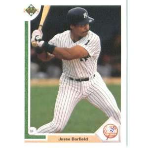  1991 Upper Deck #485 Jesse Barfield   New York Yankees 