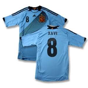 New Soccer Jersey Xavi #8 Spain Away Soccer Jersey Football Shirt Euro 