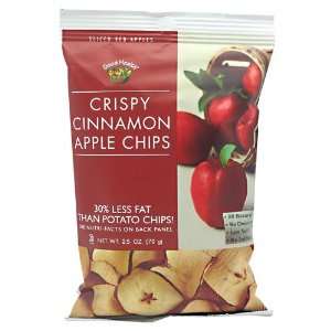 Good Health, Apple Chips Crispy Cinnamon 12  2.5 oz (70g)
