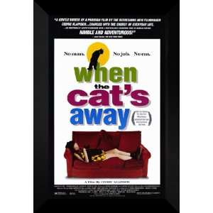   the Cats Away 27x40 FRAMED Movie Poster   Style A