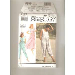   12 14 EASY TO SEW SIMPLICITY PATTERN 7177 Simplicity 