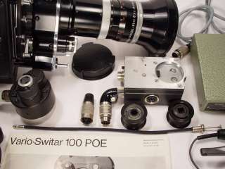 16mm movie camera Bolex Paillard H16 EBM Electric