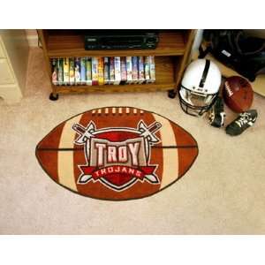  Troy Football Rug 22x35