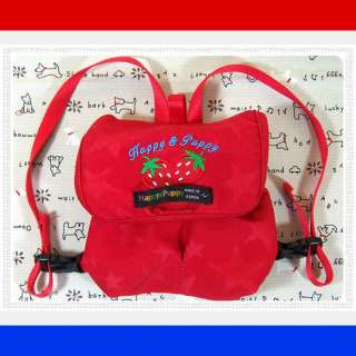 Small Dog Saddle Bag,Pet Backpack Harness Knapsack,164  