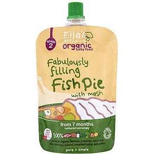 Ellas Kitchen Organic Baby Food   Fabulously Filling Fish Pie with 