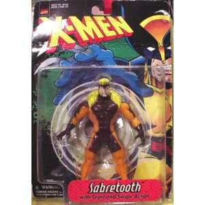  X MEN Sabretooth Action Figure With Snarl And Swipe Action 