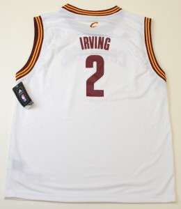   Cleveland Cavaliers Kyrie Irving Youth Revolution 30 Jersey New White