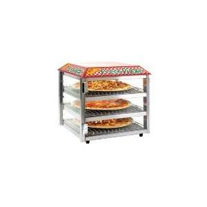   Snack Merchandiser, 3 Shelves, Holds 16 in Pizza