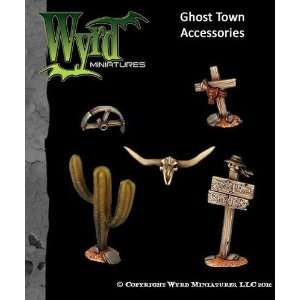  Ghost Town Accessories   Malifaux Toys & Games