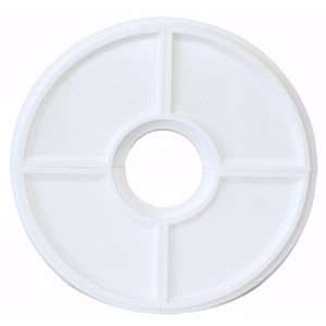  ROSETTE SPLIT WHITE 16