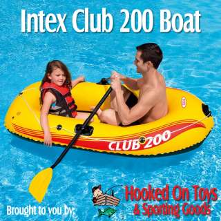 Intex Club 200 Boat Inflatable Raft 210 lbs. max  