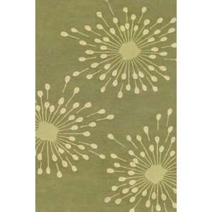 Sparkler Green 5 x 8 Outdoor Rug 