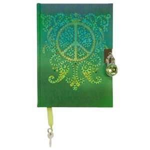   Gibson Bejeweled Peace Sign One Year Diary (D1 7819)